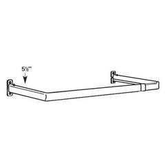 Oval Spring Tension Rod 16-24 by Graber