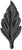 ONA Drapery 3/4 - 1 inch Wrought Iron Simple Basket Finial