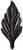 ONA Drapery 3/4 - 1 inch Wrought Iron Moscow Finial