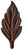 ONA Drapery 3/4 - 1 inch Wrought Iron Poseidon Finial