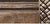 Finial Company Reeded Wood Pole (Dark Walnut Gloss with Gold)