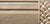 Finial Company Reeded Wood Pole (Mahogany Rust with Gold)