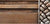 Finial Company Reeded Wood Pole (Dark Walnut Gloss with Gold)