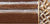 Finial Company Reeded Wood Pole (Dark Walnut Gloss with Gold)