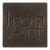 Iron Art by Orion Swing Arm 3/4 Inch Round Finish D (Crackle) (Left) (R1 (1/2" Projection Only))