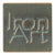 Iron Art by Orion Swing Arm 1/2 Inch Round Finish B (Antique Copper) (Left) (D3 (1/2" Projection Only))