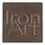 Iron Art by Orion Swing Arm 3/4 Inch Round Finish D (Crackle) (Left) (6 Inch Projection)