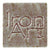 Iron Art by Orion Swing Arm 1/2 Inch Round Finish C (Renaissance Silver) (Left) (R2 (1/2" Projection Only))